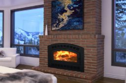 A Contemporary Electric Fireplace Insert to Fit Your Home